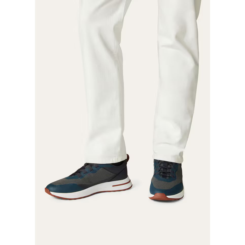 Espadrilles Loro Piana - Week-End Walk - Bleu Charbon