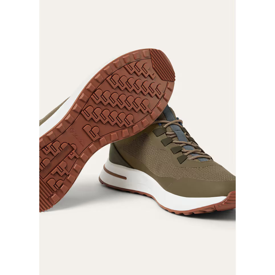 Espadrilles Loro Piana - Week-End Walk - Vert Olive