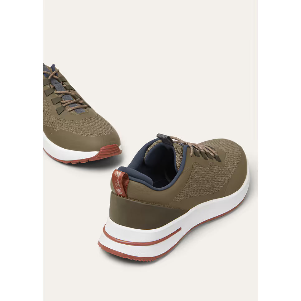 Espadrilles Loro Piana - Week-End Walk - Vert Olive