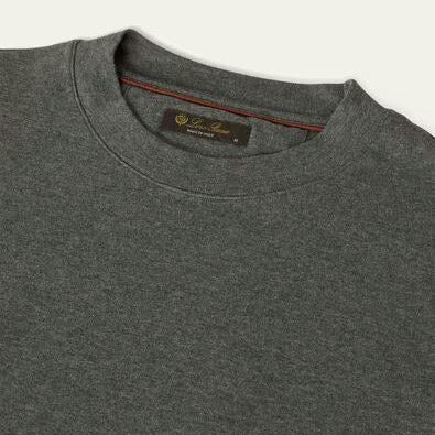 T-Shirt Loro Piana - Coton - Gris