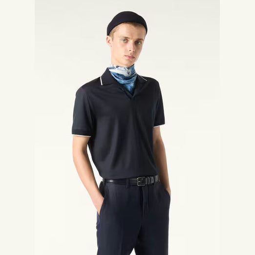 Polo Loro Piana - Waitaki - Bleu Marine