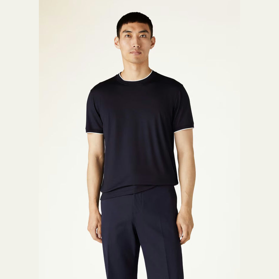 T-Shirt Loro Piana - The Gift of Kings - Bleu Marine