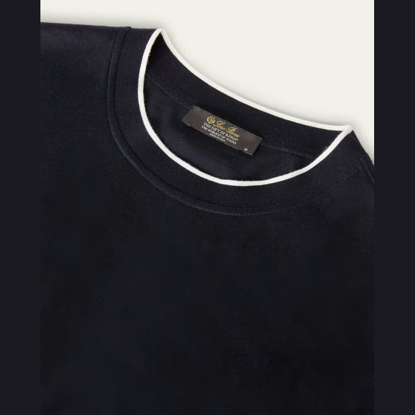 T-Shirt Loro Piana - The Gift of Kings - Bleu Marine