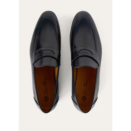 Mocassin Loro Pina - Sergio - Bleu Marine