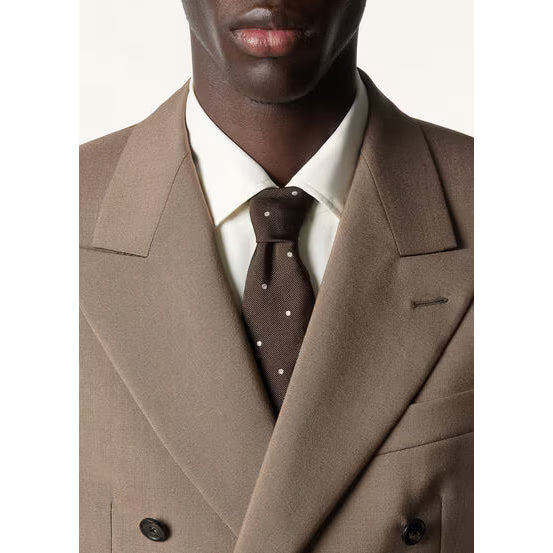 Cravate Loro Piana - My Spots - Marron
