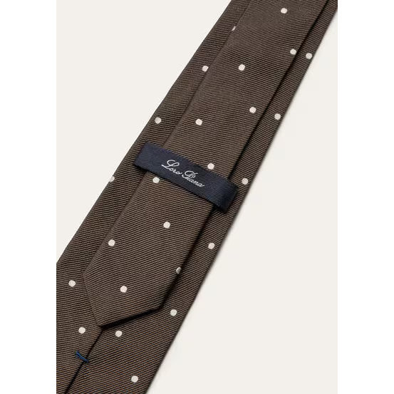 Cravate Loro Piana - My Spots - Marron