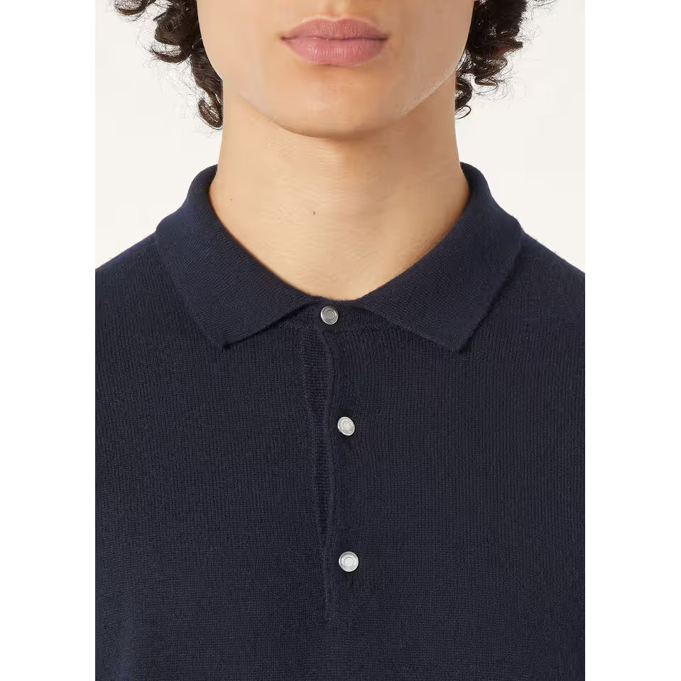 Polo Loro Piana - Baby Cashmere - Bleu Marine