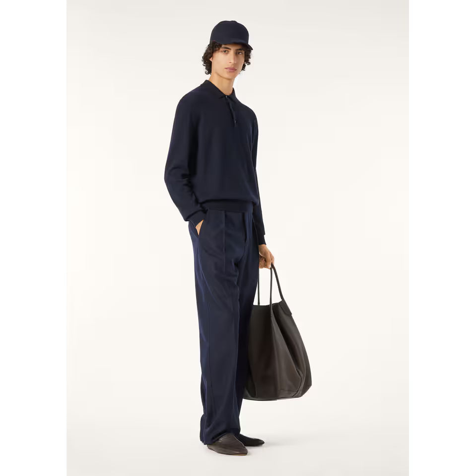 Polo Loro Piana - Baby Cashmere - Bleu Marine