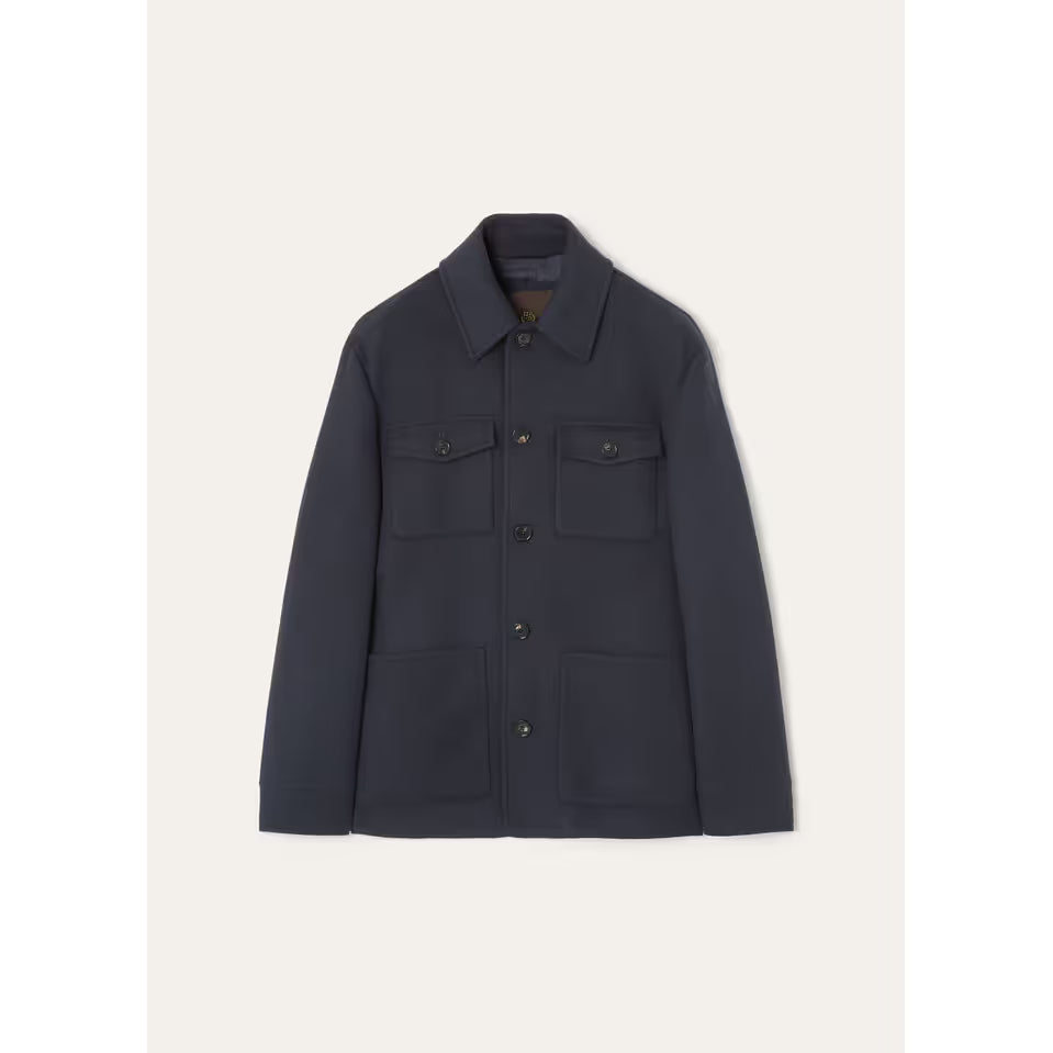 Caban Loro Piana - Cachemire - Bleu Marine