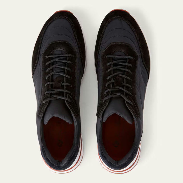 Espadrilles Loro Piana - Week End Walk Microfibre Storm System - Noir