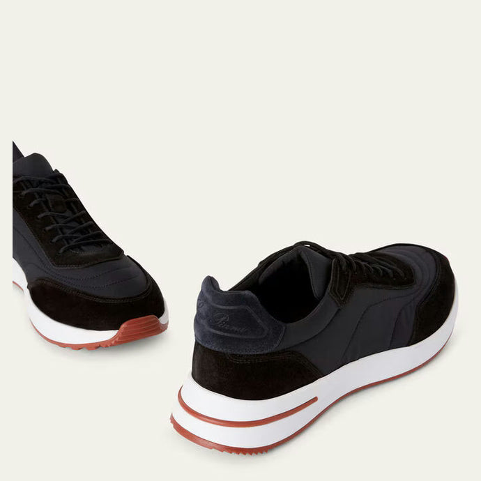 Espadrilles Loro Piana - Week End Walk Microfibre Storm System - Noir