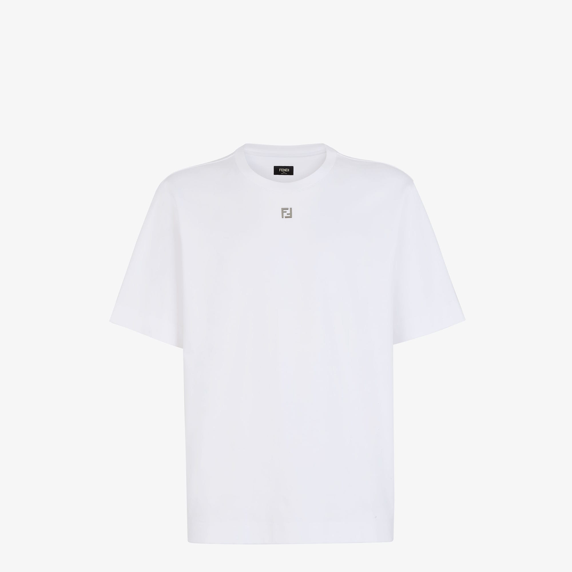 T-Shirt Fendi - Coton - Blanc