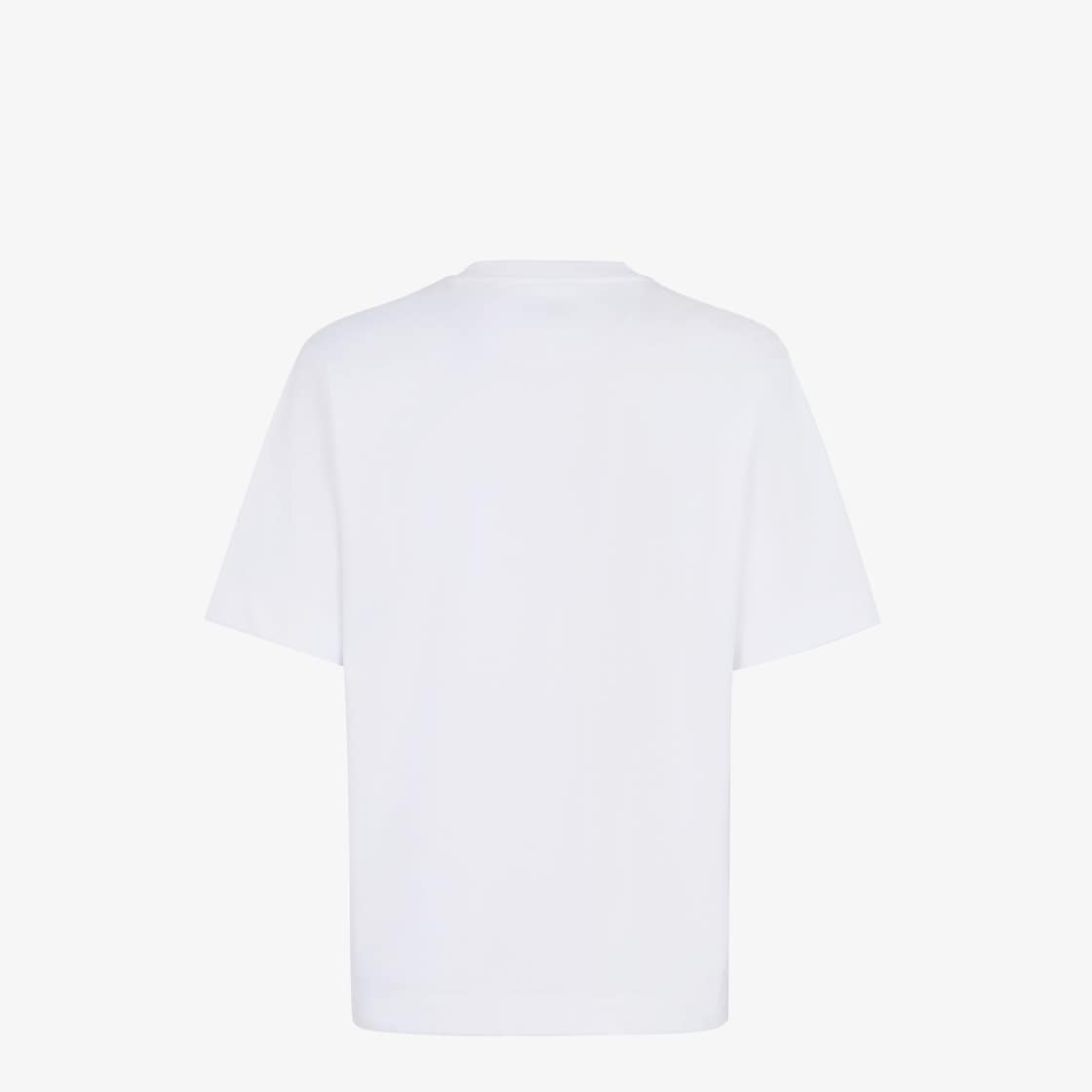 T-Shirt Fendi - Coton - Blanc