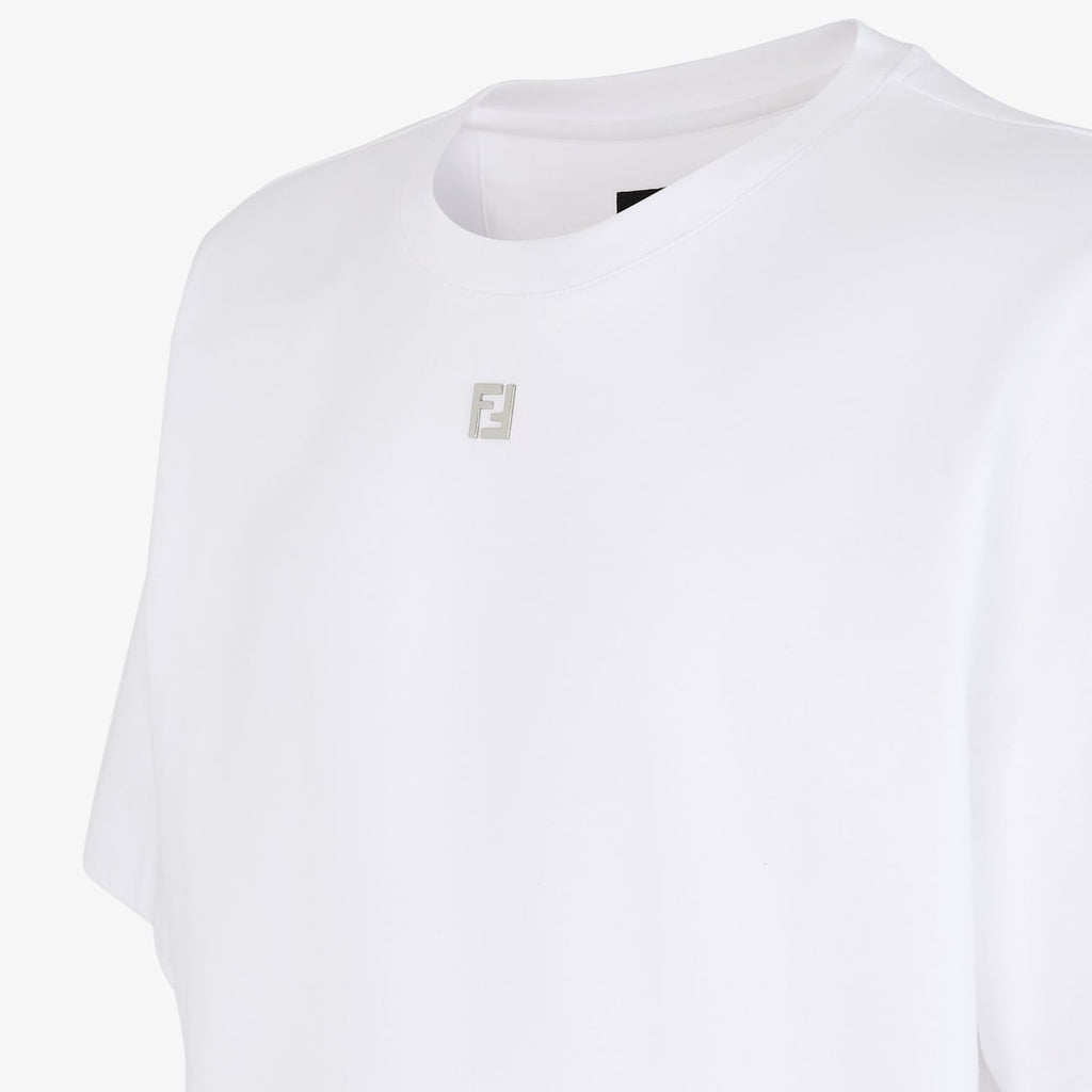 T-Shirt Fendi - Coton - Blanc
