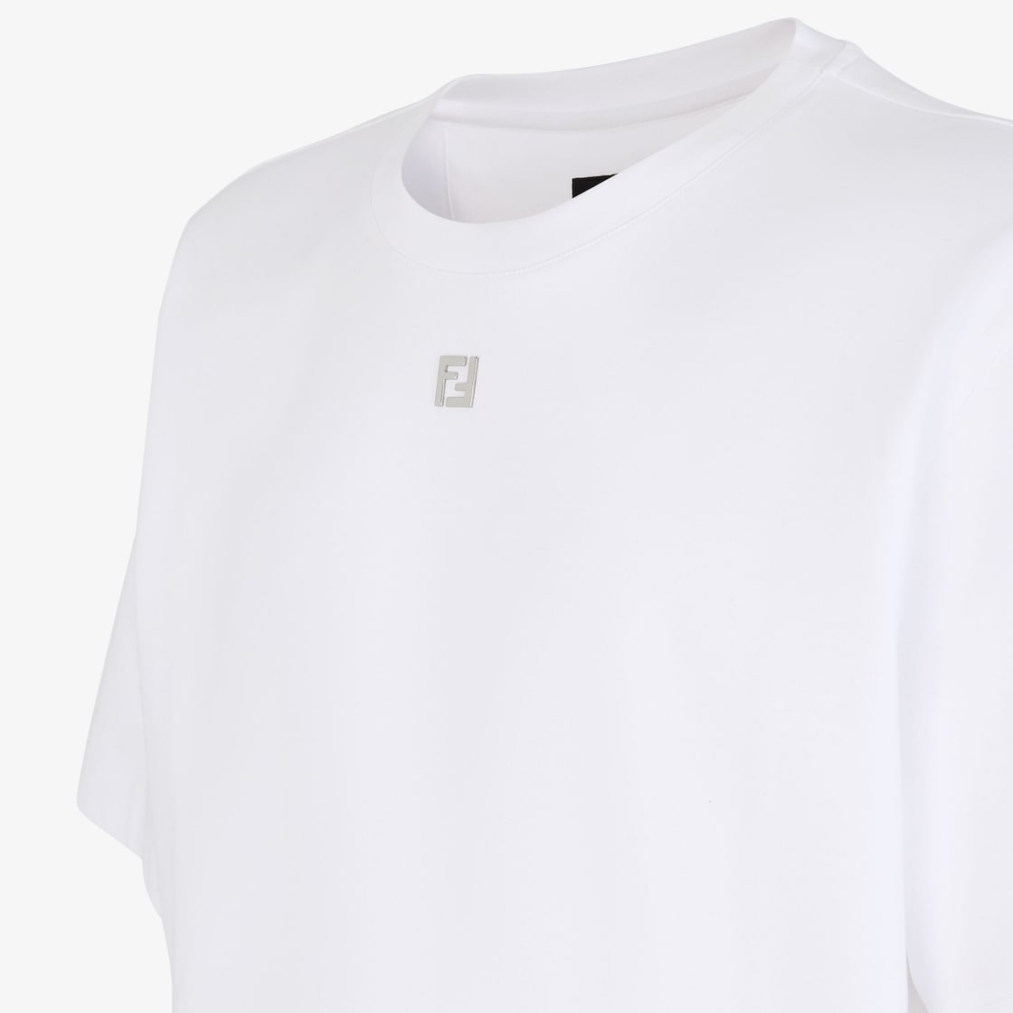 T-Shirt Fendi - Coton - Blanc