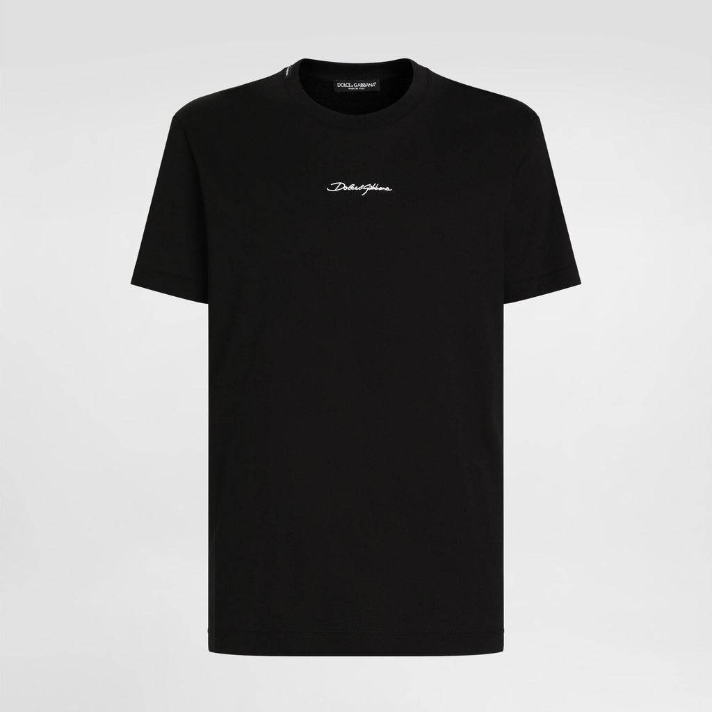 T-Shirt Dolce & Gabbana - Coton à logo - Noir