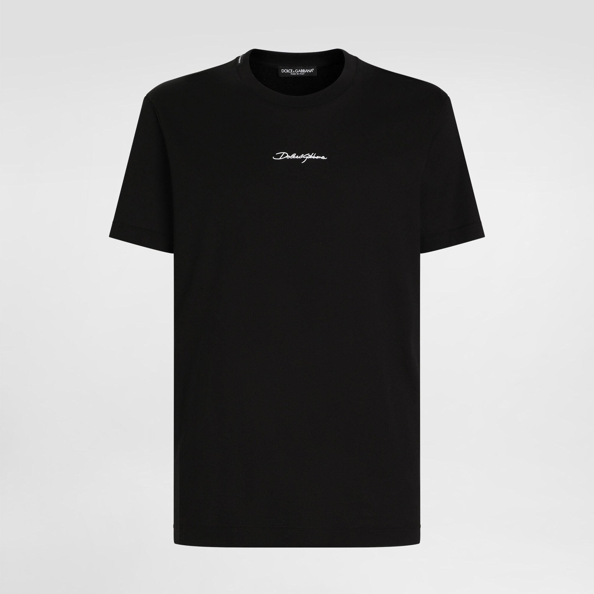 T-Shirt Dolce & Gabbana - Coton à logo - Noir
