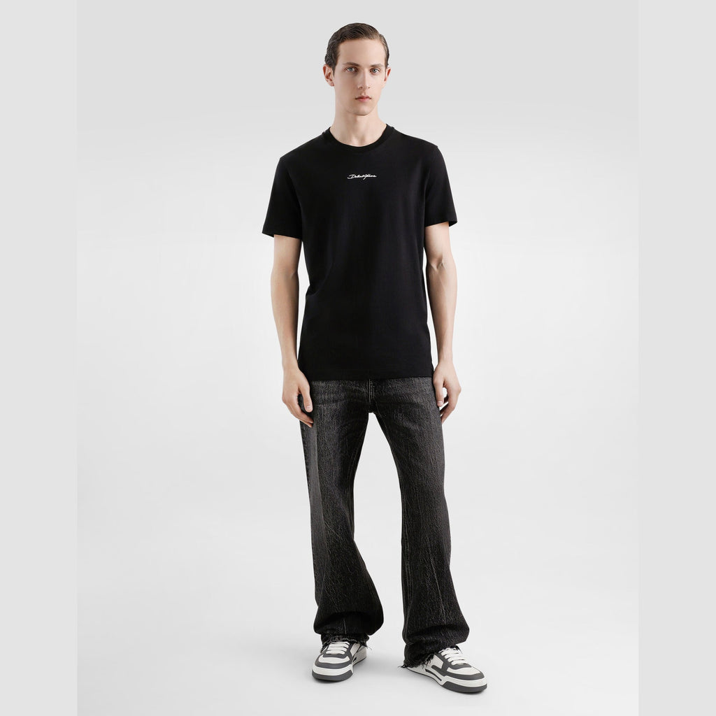 T-Shirt Dolce & Gabbana - Coton à logo - Noir