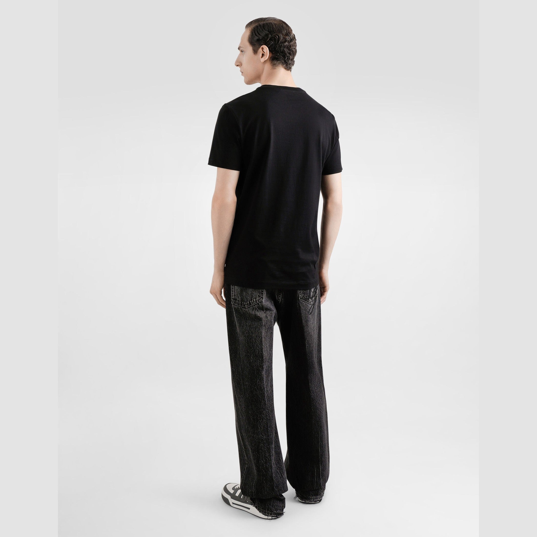 T-Shirt Dolce & Gabbana - Coton à logo - Noir