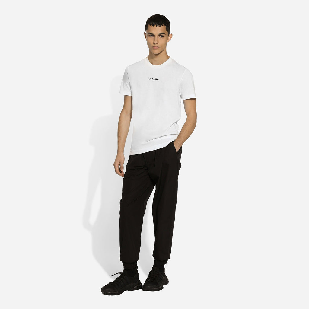 T-Shirt Dolce & Gabbana - Coton à logo - Blanc