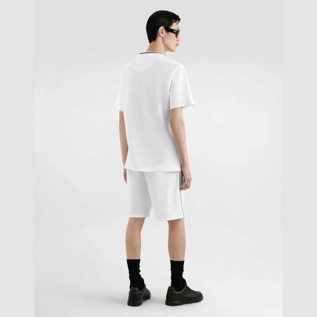 T-Shirt Dolce & Gabbana - Coton piqué - Blanc