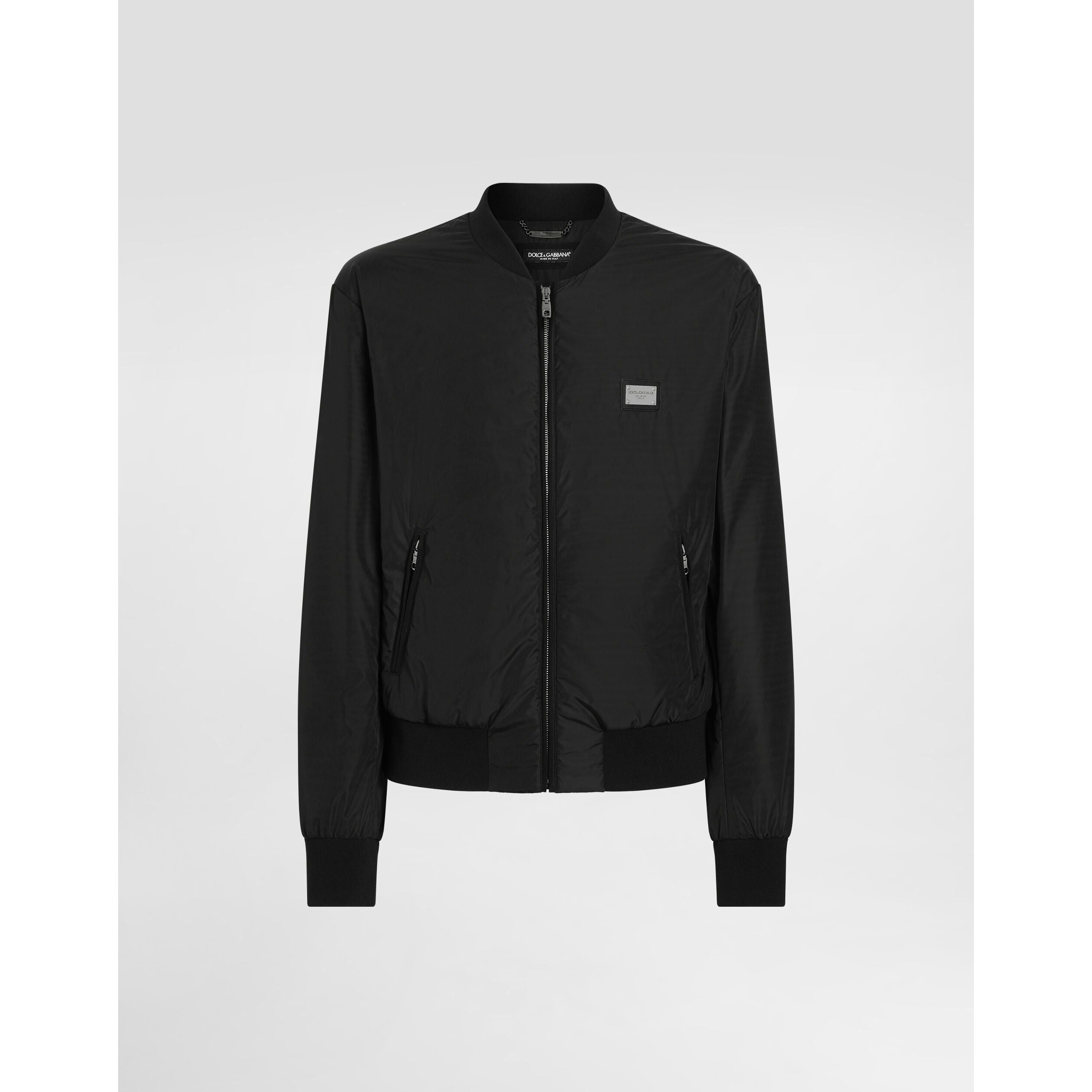 Bomber Dolce & Gabbana - Nylon - Noir