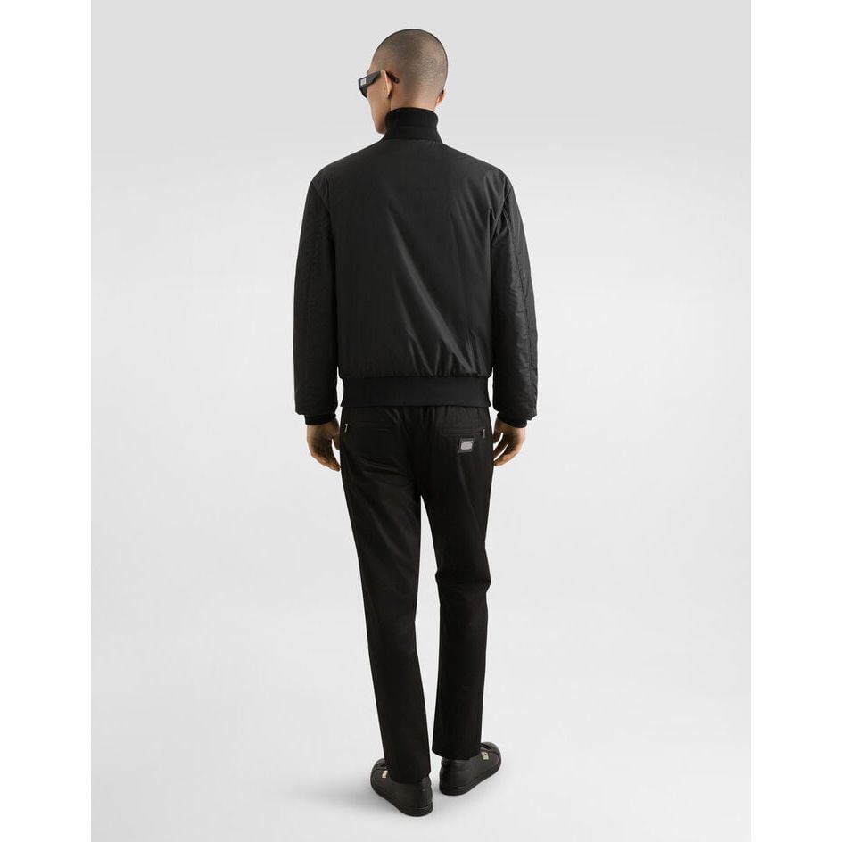 Bomber Dolce & Gabbana - Nylon - Noir