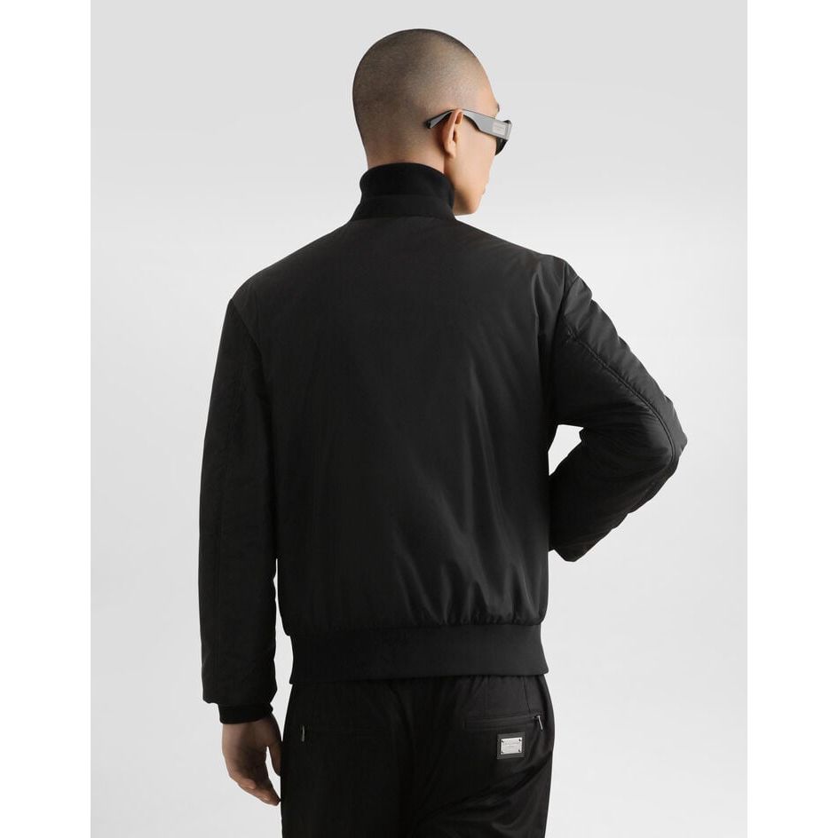 Bomber Dolce & Gabbana - Nylon - Noir