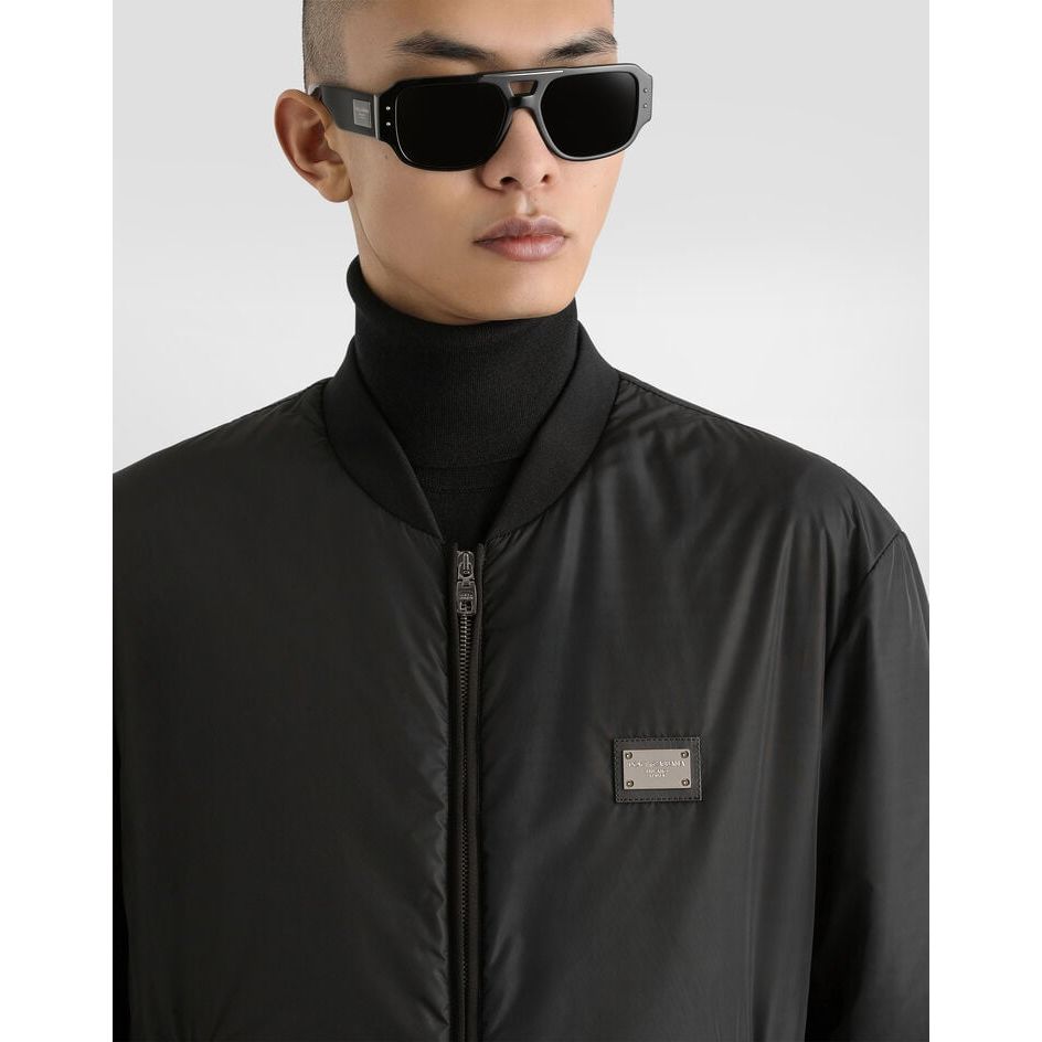 Bomber Dolce & Gabbana - Nylon - Noir