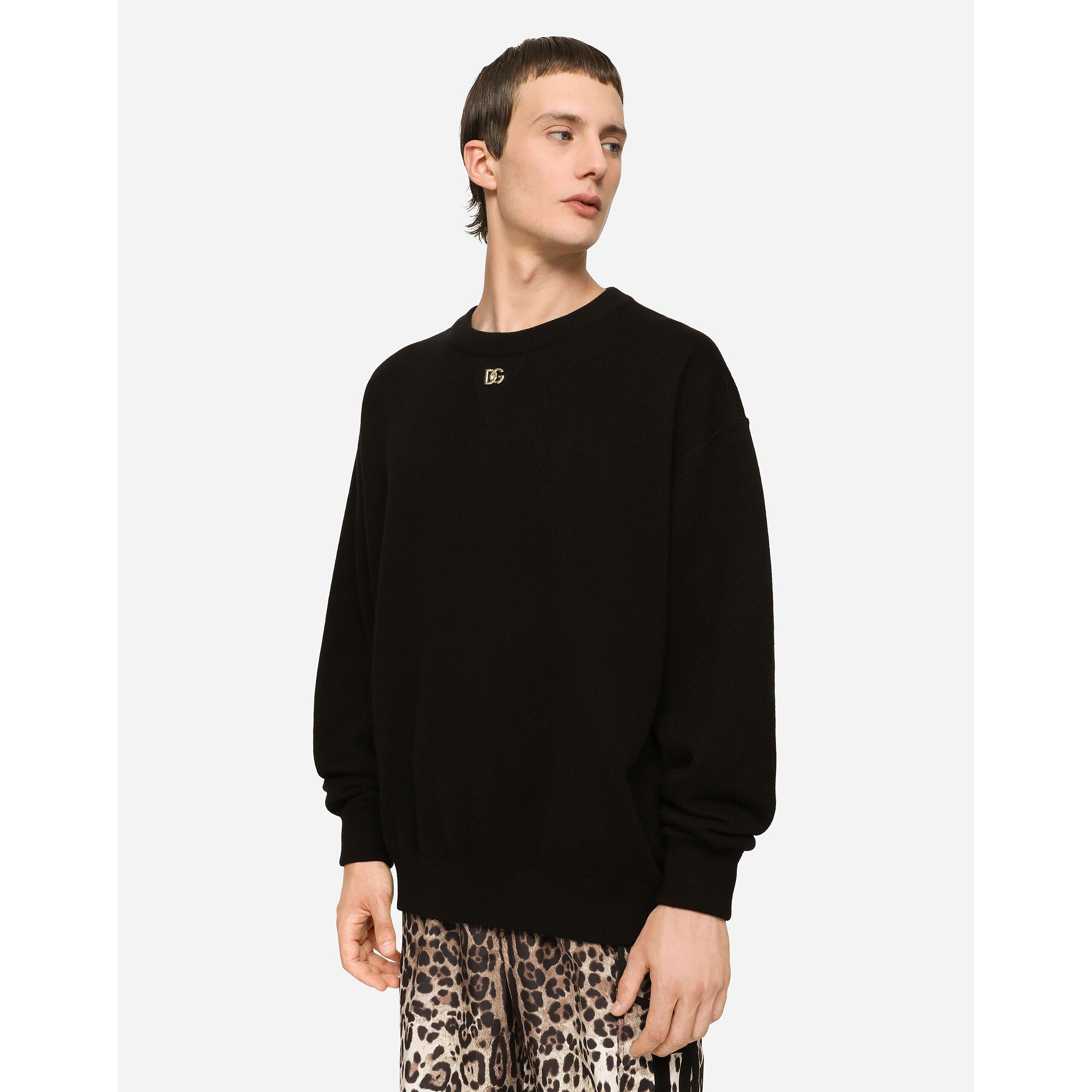 Pull Dolce & Gabana - Girocollo - Noir