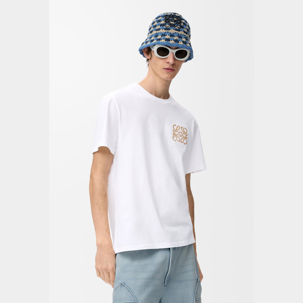 T-Shirt Loewe - Relaxed - Coton - Blanc