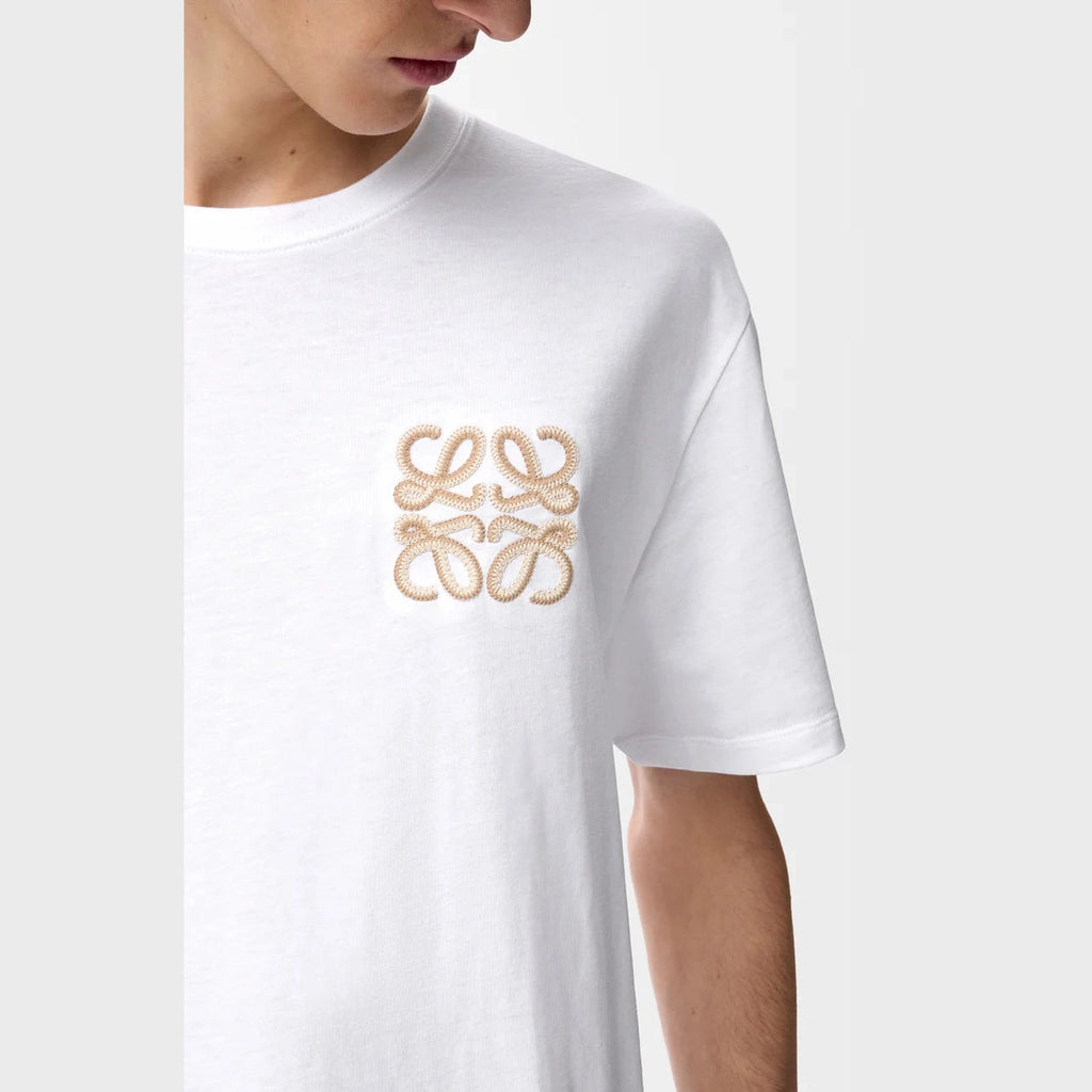 T-Shirt Loewe - Relaxed - Coton - Blanc