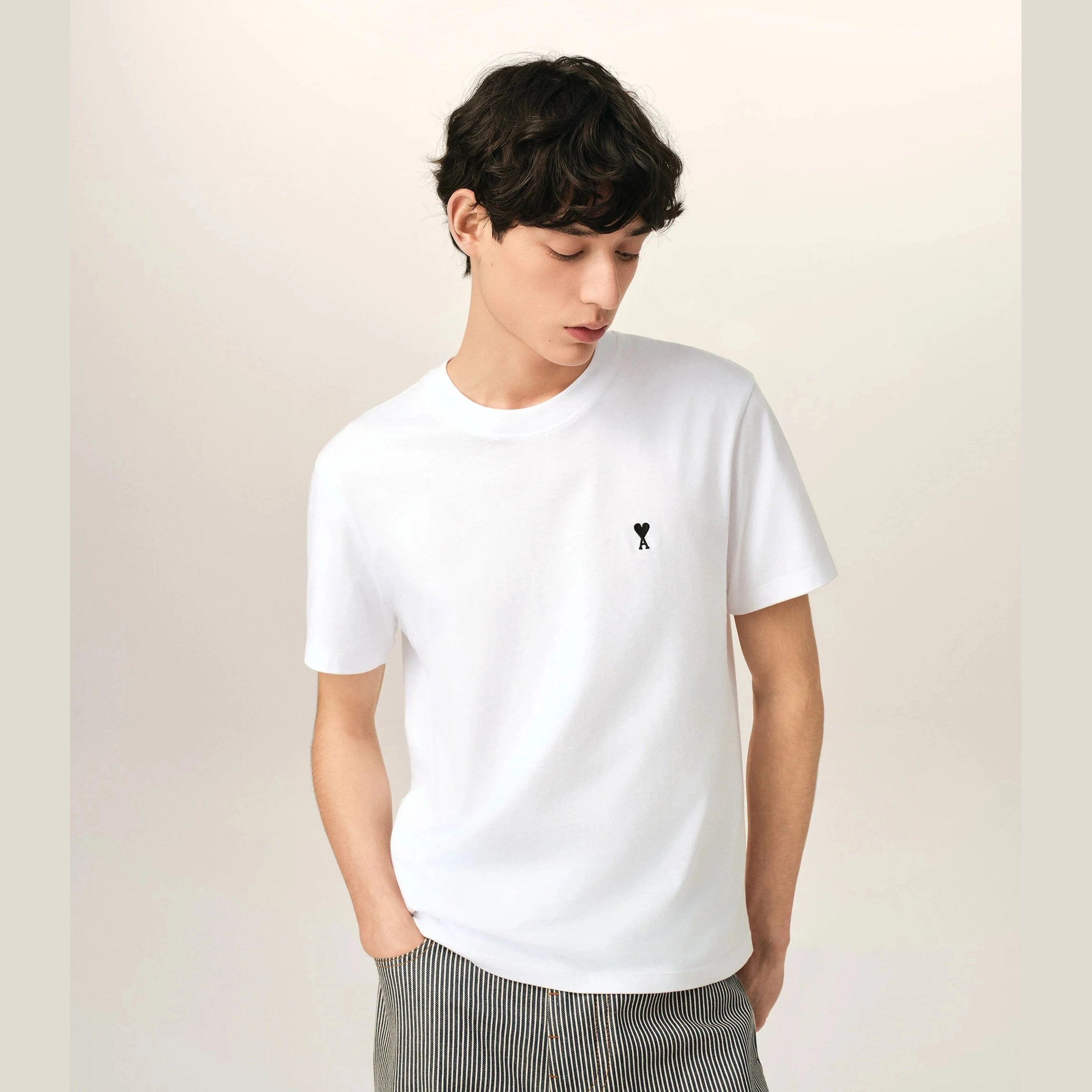 T-Shirt Ami De Coeur - Coton - Blanc