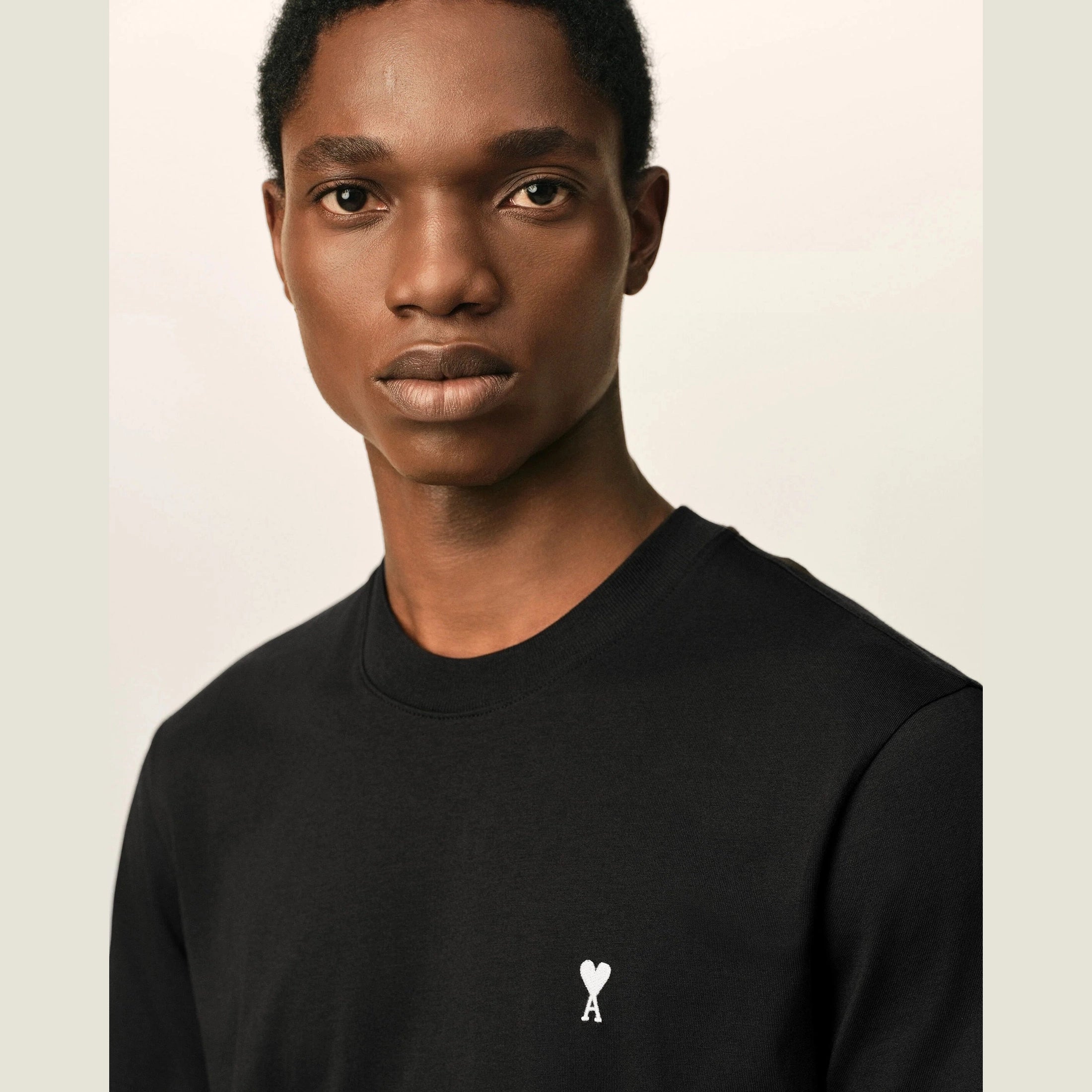 T-Shirt Ami De Coeur - Coton - Noir