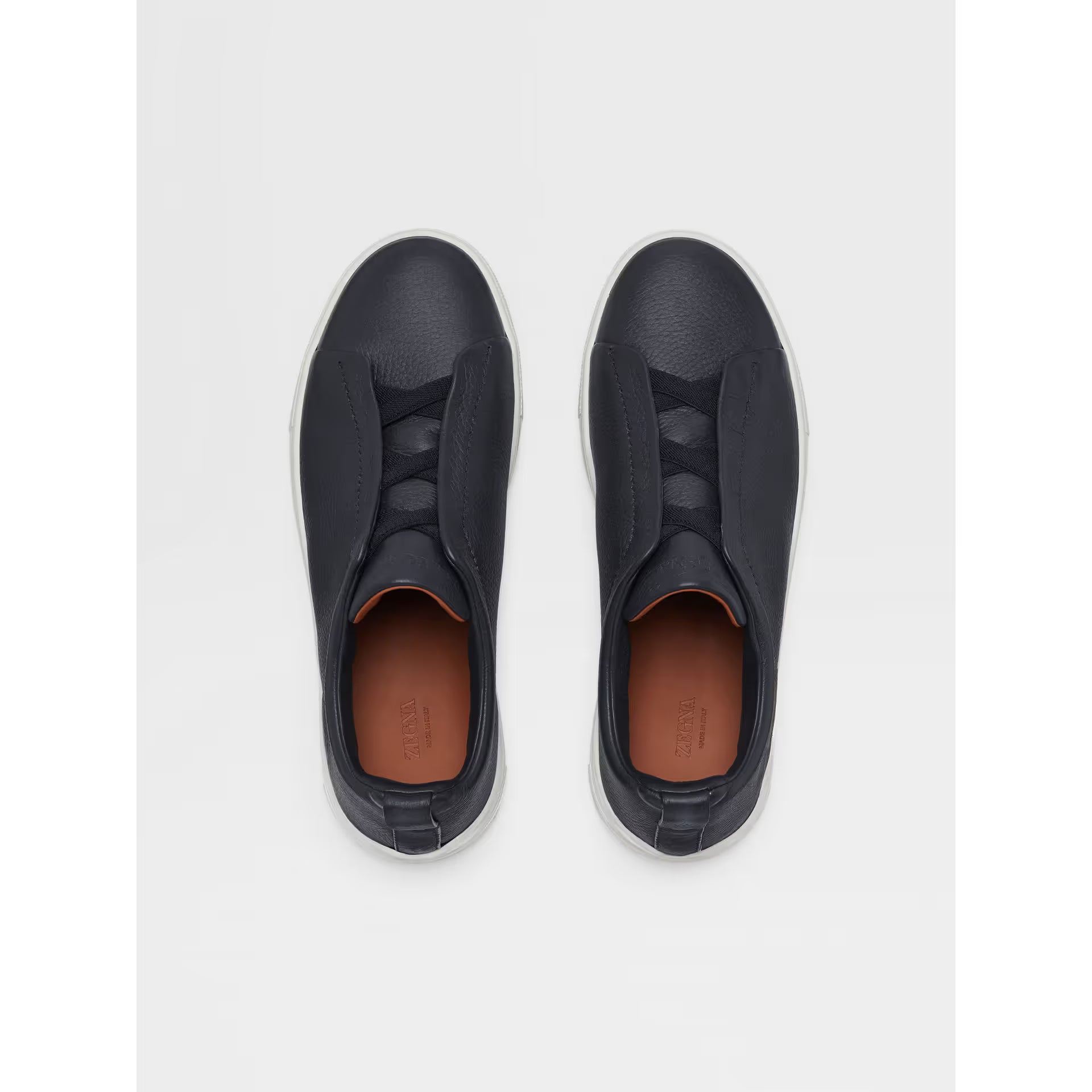 Espadrilles Zegna - Triple Stitch™ SECONDSKIN - Bleu Marine