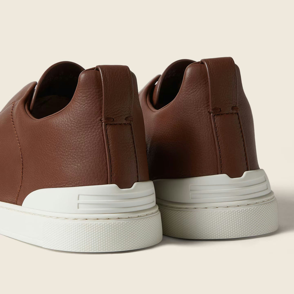 Espadrilles Zegna - Triple Stitch™ SECONDSKIN - Marron Amande
