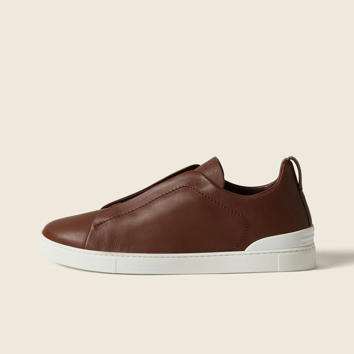 Espadrilles Zegna - Triple Stitch™ SECONDSKIN - Marron Amande