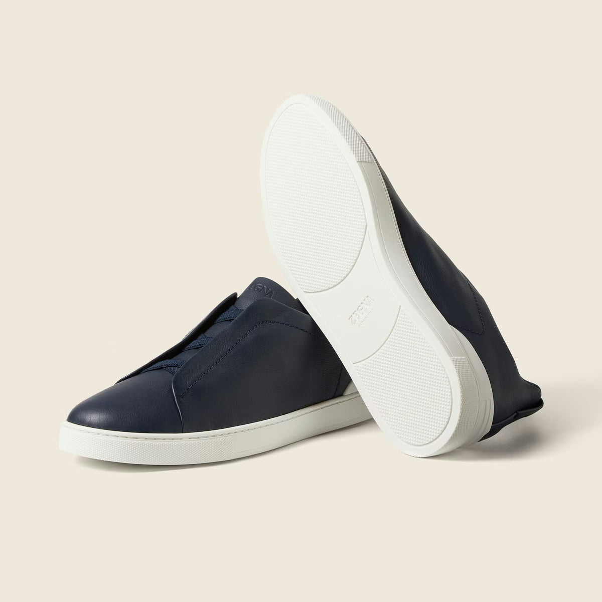 Espadrilles Zegna - Triple Stitch™ SECONDSKIN - Bleues