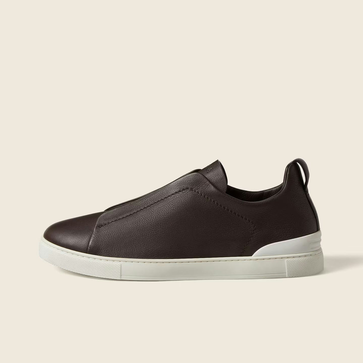 Espadrilles Zegna - Triple Stitch™ SECONDSKIN - Marron Foncé
