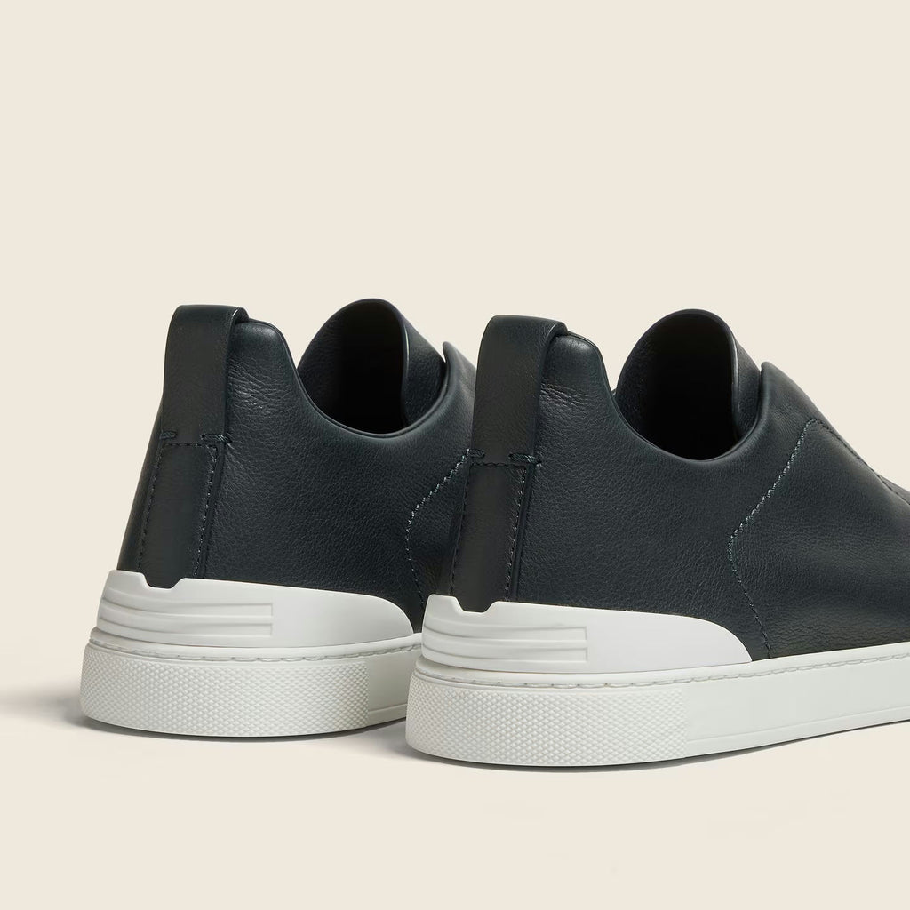 Espadrilles Zegna - Triple Stitch™ SECONDSKIN - Vert Foncé