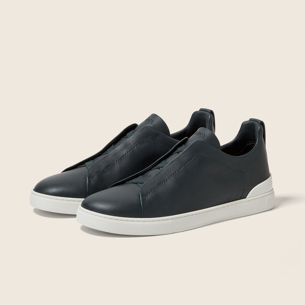 Espadrilles Zegna - Triple Stitch™ SECONDSKIN - Vert Foncé