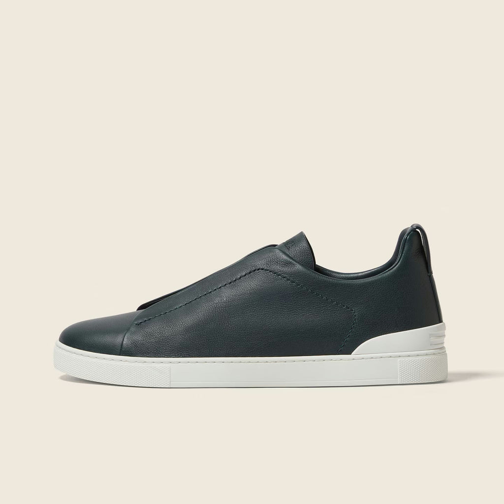Espadrilles Zegna - Triple Stitch™ SECONDSKIN - Vert Foncé