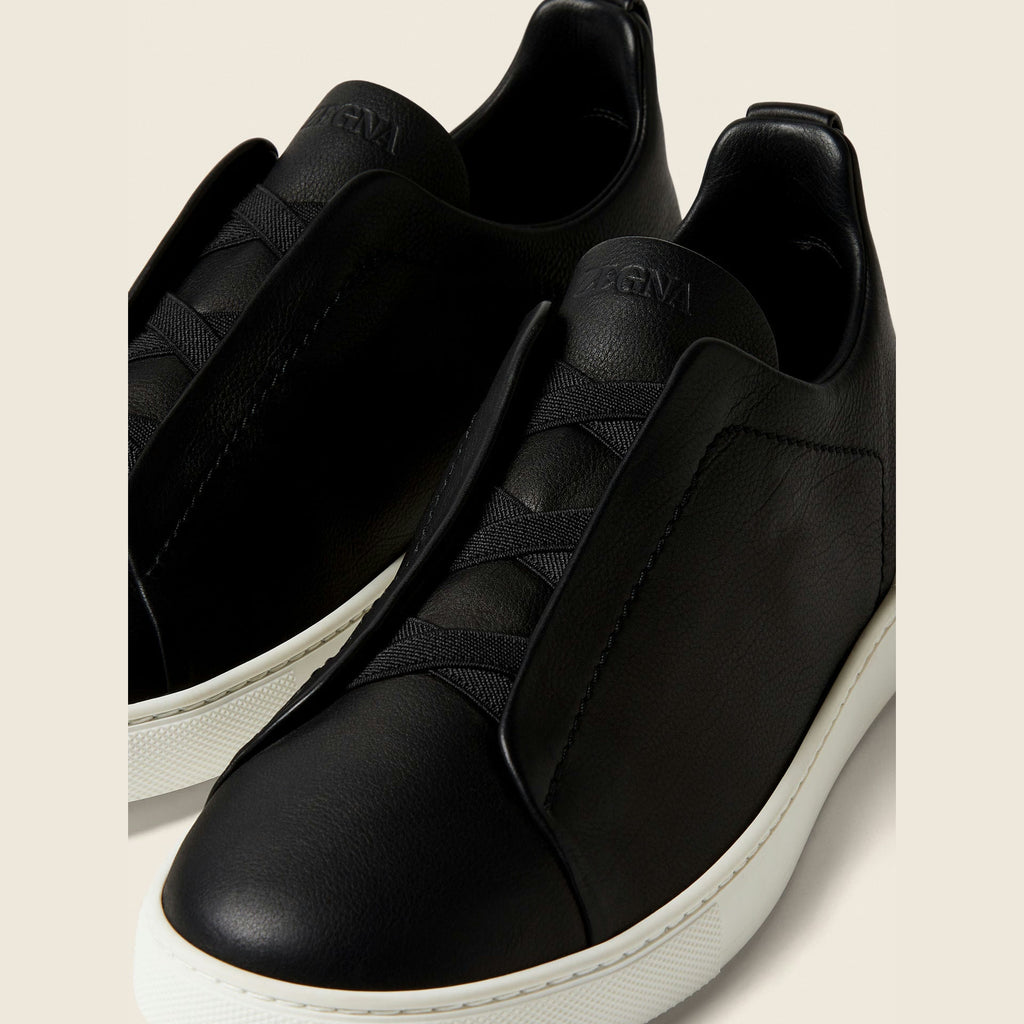 Espadrilles Zegna - Triple Stitch™ SECONDSKIN - Noir