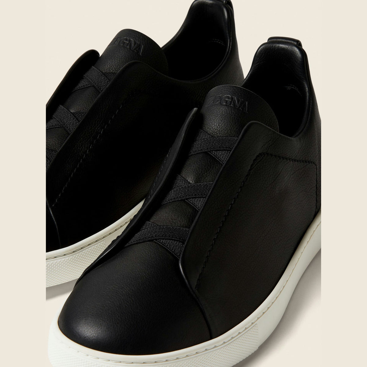 Espadrilles Zegna - Triple Stitch™ SECONDSKIN - Noir