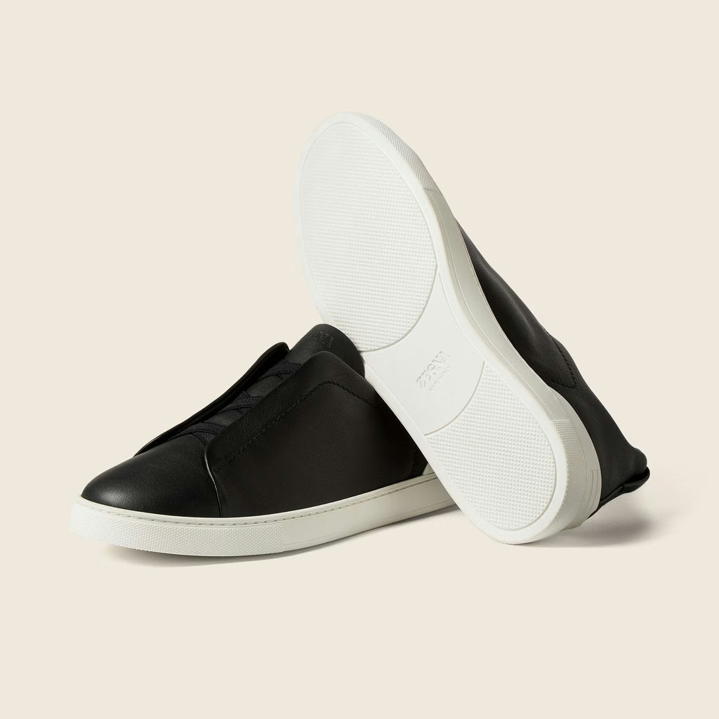 Espadrilles Zegna - Triple Stitch™ SECONDSKIN - Noir