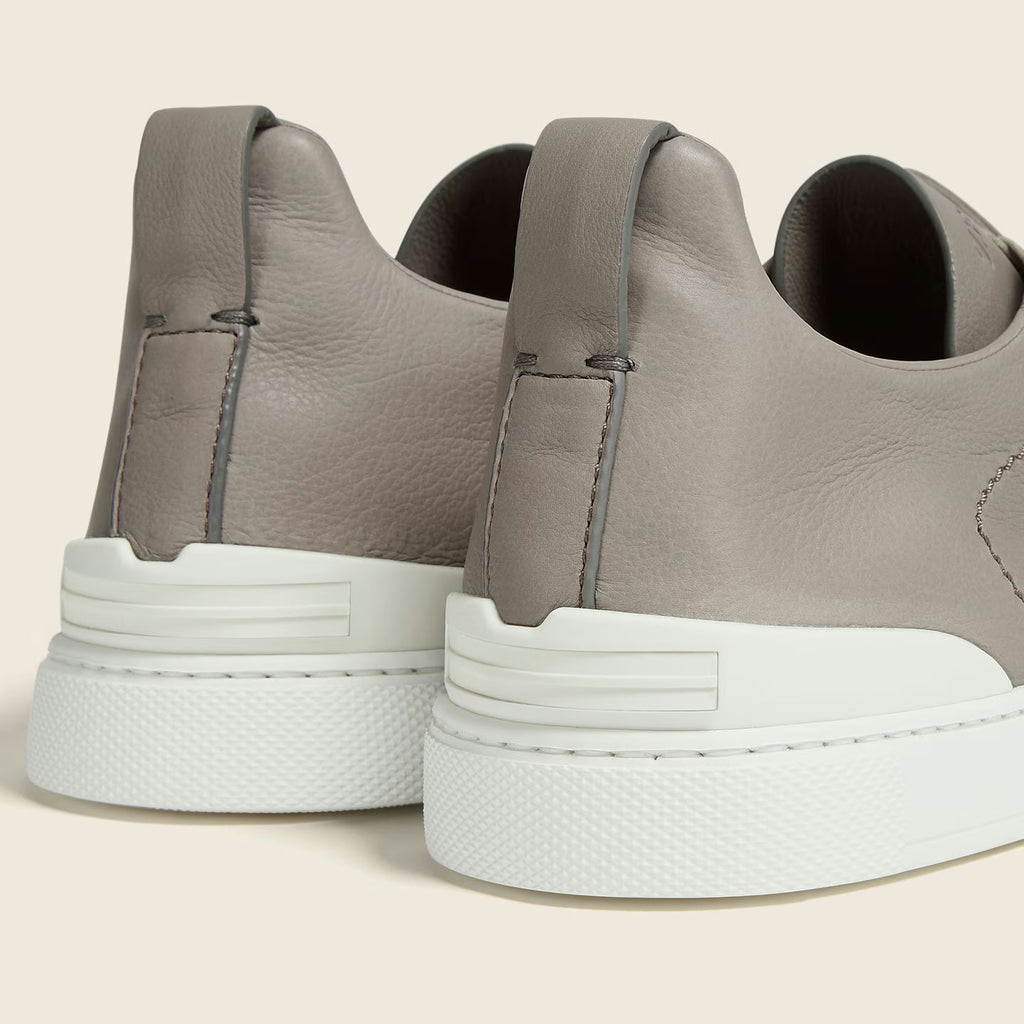 Espadrilles Zegna - Triple Stitch™ SECONDSKIN - Gris Clair