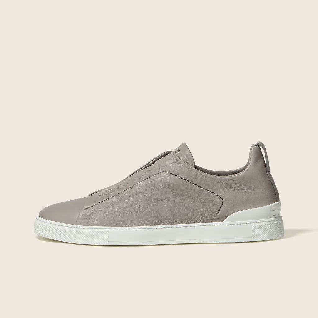 Espadrilles Zegna - Triple Stitch™ SECONDSKIN - Gris Clair
