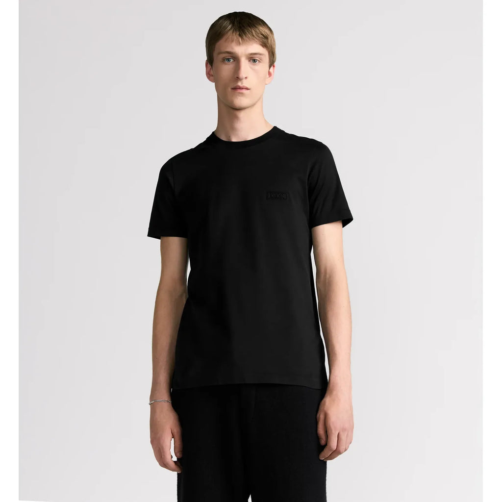 T-Shirt Christian Dior - Icon - Coton - Coupe Regular - Noir