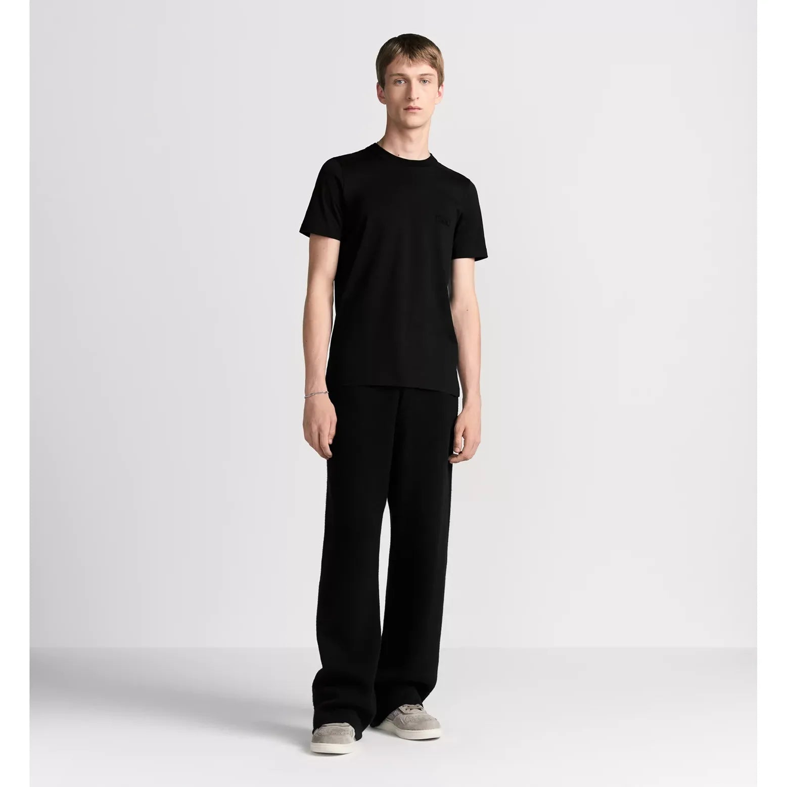 T-Shirt Christian Dior - Icon - Coton - Coupe Regular - Noir
