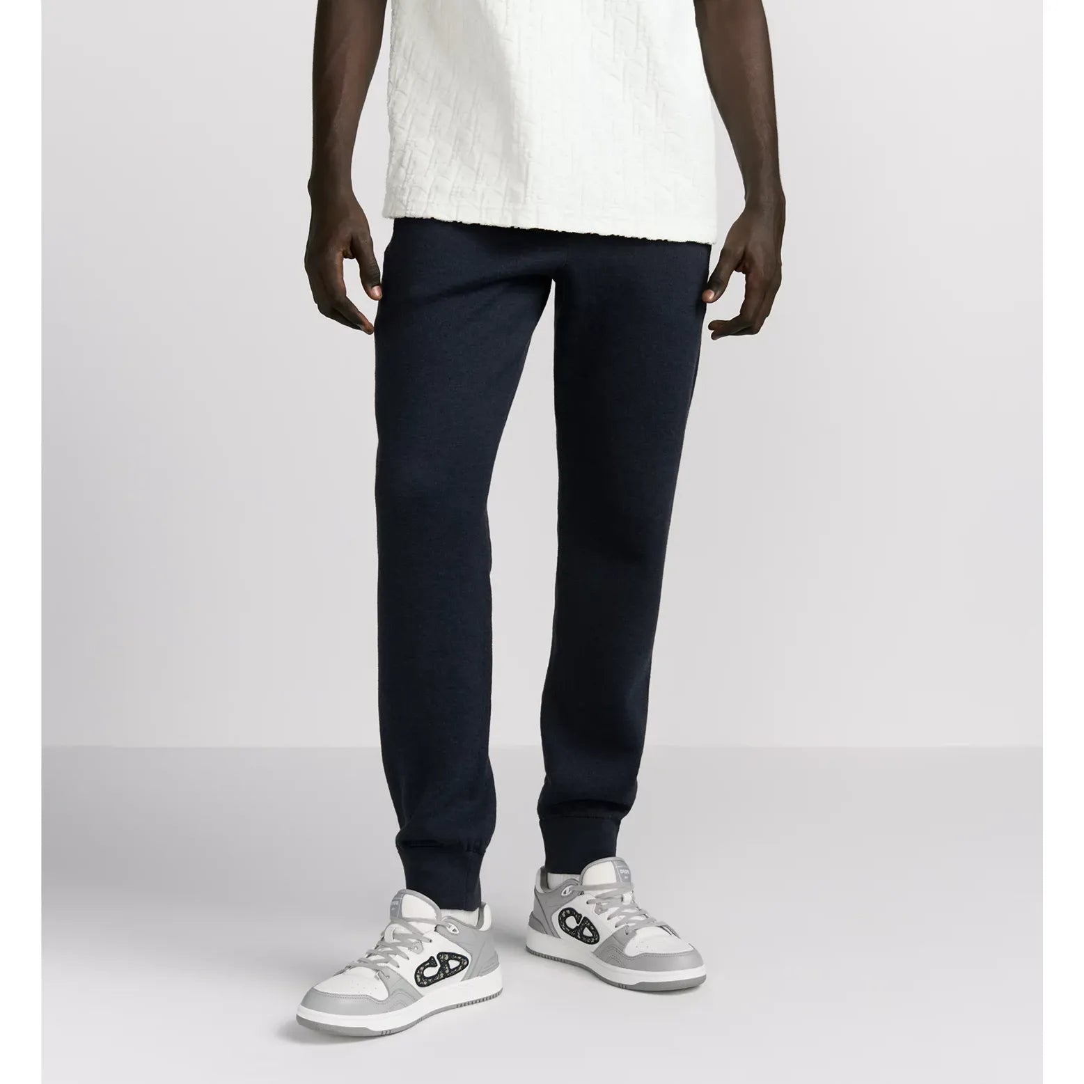 Survêtement à capuche Dior - Cotton et Cashmere Knit - Marine